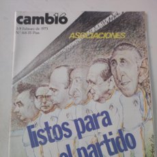 Coleccionismo de Revista Cambio 16: REVISTA CAMBIO 16. NÚMERO 168. 1975