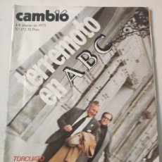 Coleccionismo de Revista Cambio 16: REVISTA CAMBIO 16. NÚMERO 172. 1975