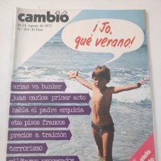 Coleccionismo de Revista Cambio 16: REVISTA CAMBIO 16. NÚMERO 193. 1975
