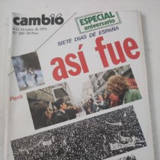 Coleccionismo de Revista Cambio 16: REVISTA CAMBIO 16. NÚMERO 200. 1975