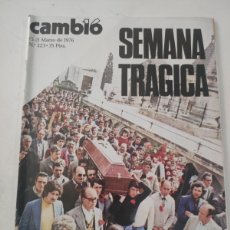 Coleccionismo de Revista Cambio 16: REVISTA CAMBIO 16. NÚMERO 223. 1976.