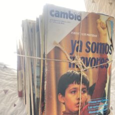 Coleccionismo de Revista Cambio 16: LOTE DE 67 REVISTAS DE CAMBIO 16 AÑOS 1976 1977