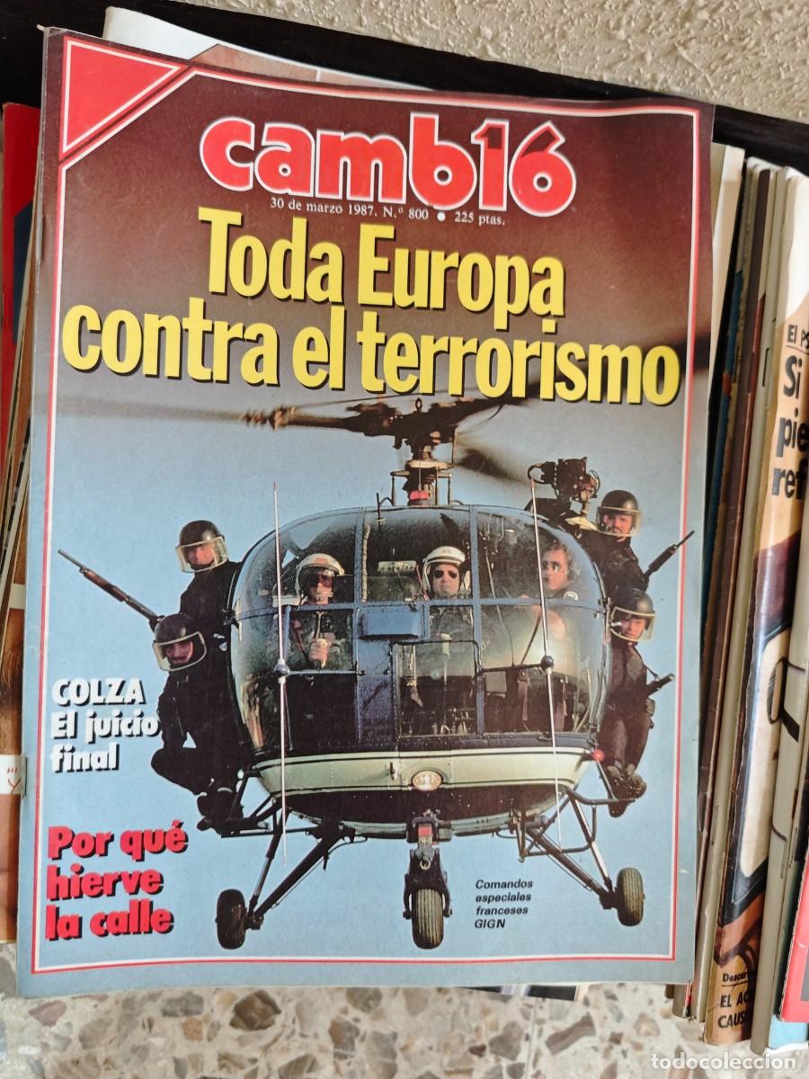 Coleccionismo de Revista Cambio 16: Lote 90 revistas cambio 16 1985-1987