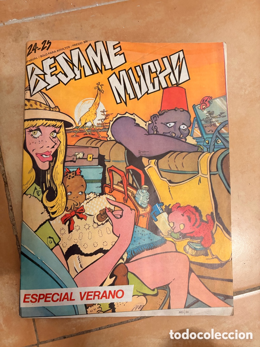 Collectionnisme de Magazine Cambio 16: Lote 3 Revistas B&Eacute;SAME MUCHO (A&ntilde;os 80) - Incluye el N&ordm; 1 - Ediciones La C&uacute;pula