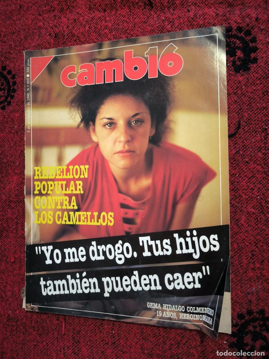Sammeln von Zeitschriften Cambio 16: Revista Cambio 16 N&ordm; 989 &ndash; Noviembre 1990 &ndash; Rebeli&oacute;n Popular Contra Los Camellos