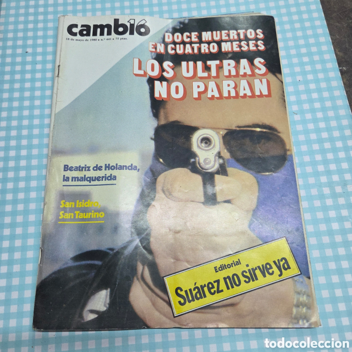 Coleccionismo de revista Cambio 16: Revista Cambio 16&rdquo; del n&uacute;mero 441, publicada el 18 de mayo de 1980
