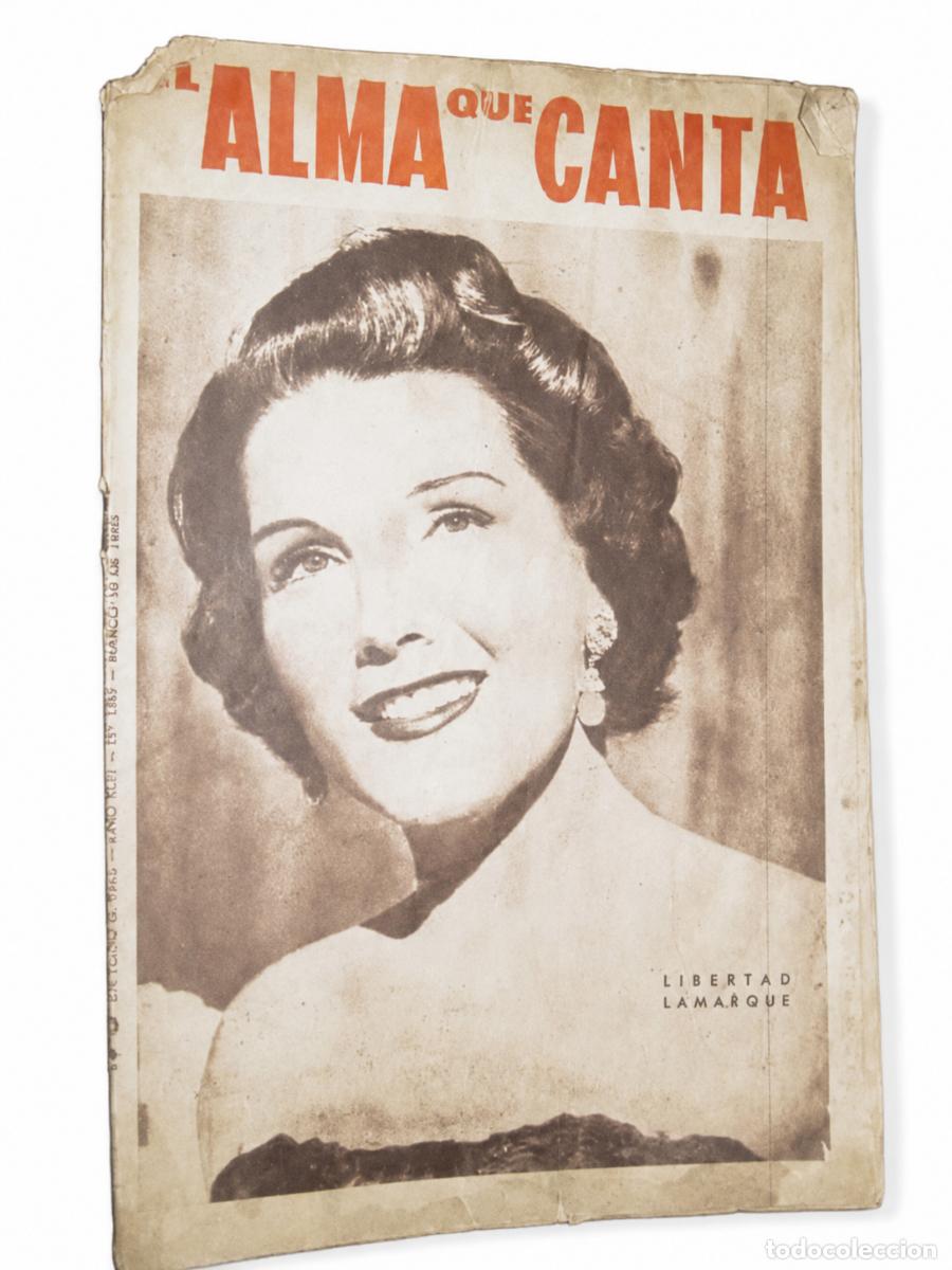 Coleccionismo de revista Cambio 16: EL ALMA QUE CANTA &ndash; LIBERTAD LAMARQUE LM