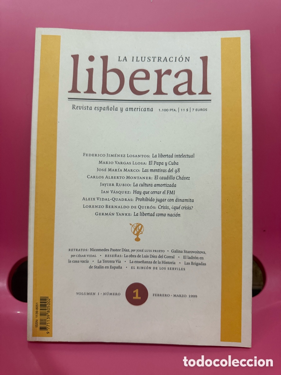 Coleccionismo de revista Cambio 16: La ilustraci&oacute;n liberal