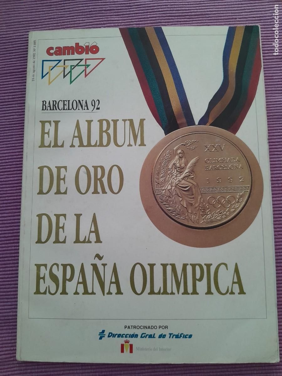 Coleccionismo de revista Cambio 16: CAMBIO 16. BARCELONA 92. EL ALBUM DE ORO DE LA ESPA&Ntilde;A OLIMPICA