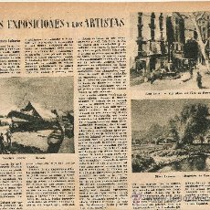Coleccionismo de Revista Destino: REVISTA.AÑO 1943.EL MUNDO Y LA POLITICA.DIEGO TORRES VILLAROEL.FOTOS GUERRA MUNDIAL.EXPOSICIONES.