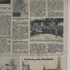 Coleccionismo de Revista Destino: 1960 SANT FELIU DE GUIXOLS ALBENIZ EN CAMPRODON S' AGARO SALVADOR DALI CON GARCIA LORCA EN STIGES. Lote 18169909
