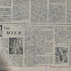 Coleccionismo de Revista Destino: REVISTA 1957 KUWAIT MIER RAMON CALSINA SANTA COLOMA ANDORRA PASSIO ESPARRAGUERA CHOCOLATE ELGORRIAGA