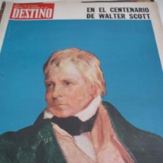 Coleccionismo de Revista Destino: REVISTA DESTINO WALTER SCOTT