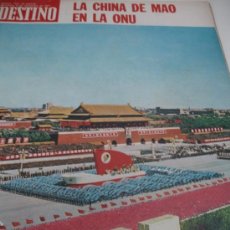 Coleccionismo de Revista Destino: REVISTA DESTINO CHINA LA ONU