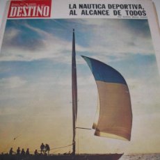 Coleccionismo de Revista Destino: REVISTA DESTINO LA NAUTICA DEPORTIVA