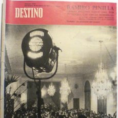 Coleccionismo de Revista Destino: DESTINO - REVISTA SEMANL Nº 1223. Lote 32616493