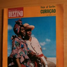 Coleccionismo de Revista Destino: DESTINO Nº1852. AÑO 1973. CURACAO,GADAFI,HASSAN II DE MARRUECOS,P.FERNANDEZ OCHOA,G.W.PABST,CHAPLIN.. Lote 36751070
