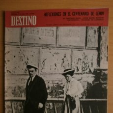 Coleccionismo de Revista Destino: DESTINO Nº1701. AÑO 1970.LENIN Y SU HERMANA EN MOSCU EN 1918, NUREYEV, HIJA DE STALIN,PICASSO,BALLET. Lote 37216825
