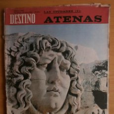 Coleccionismo de Revista Destino: DESTINO Nº1503.1966.LA MEDUSA DE DIDIMO.ATENAS-FILOSOFIA-MONUMENTOS-ESTATUAS-EDAD MEDIA,,OPISSO.. Lote 40256585