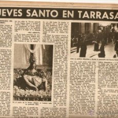 Coleccionismo de Revista Destino: AÑO 1952 VIC MERCAT DEL RAM SEMANA SANTA ELCHE JUEVES SANTO TERRASSA CASTELLBLANCH AVILA MURALLAS. Lote 44671323