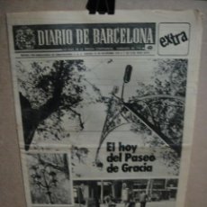 Coleccionismo de Revista Destino: DIARIO DE BARCELONA - NOVIEMBRE DE 1975 - EXTRA PASEO DE GRACIA