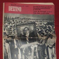 Coleccionismo de Revista Destino: REVISTA DESTINO Nº 1256 - SEPTIEMBRE DEL 1961. Lote 177776963