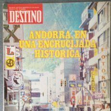 Collezionismo di Rivista Destino: REVISTA DESTINO N.º 2138 1978 ANDORRA, EL BAIX CAMP. LAS RAMBLAS, MORAGAS BARRET, QUIM MONZÓ, DALÍ