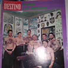 Coleccionismo de Revista Destino: REVISTA DESTINO Nº 1897 DEL 09-02-1974.SUMARIO EN INTERIOR.. Lote 339094748