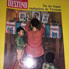 Coleccionismo de Revista Destino: REVISTA DESTINO Nº 1844 DEL03-02-1973.SUMARIO EN INTERIOR.VIETNAM..... Lote 339107048