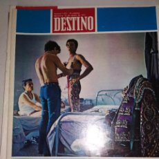 Coleccionismo de Revista Destino: REVISTA DESTINO Nº 1873 DEL 25-08-1973.SUMARIO EN INTERIOR.LOS NOVILLEROS SIN SUERTE.... Lote 339116173
