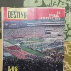 Coleccionismo de Revista Destino: DESTINO LOS JUEGOS OLÍMPICOS DE LA DISCORDIA. Lote 363507940