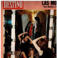 Coleccionismo de Revista Destino: 1972. SAMITIER, EL RECUERDO. MARÍA JOSEFA IZARD. QUARTET TARRAGÓ. CONGRES JURIDIC CATALA. FITTIPALD
