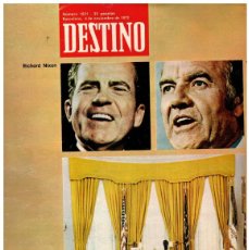 Coleccionismo de Revista Destino: 1972. ELS CASTELLERS. TITELLES GARIBALDIS. ROS MARBÁ. JUAN BERT VILA. ALEX SOLER ROIG.