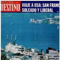 Coleccionismo de Revista Destino: 1972. ARTS GIRONA. DOCTOR JOAQUIM DANES. TITERES DE RIBES DE FRESSER. FUTBOLISTA HEREDIA. GASPAR SAB