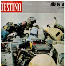 Coleccionismo de Revista Destino: 1972. FRANCESC DE P. CURET. LONDRES Y DUBLIN CONTRA EL IRA. EL JUEZ GIANCARLO STIZ. PAUL-LOUIS COURI