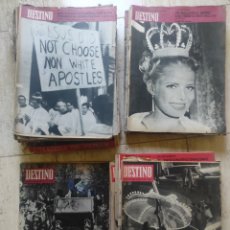 Coleccionismo de Revista Destino: 56 DESTINO LOTE DE REVISTAS AÑOS 1964- 1966 -1966