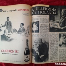 Coleccionismo de Revista Destino: REVISTA DESTINO ENCUADERNADA. AÑO 1962. 5 TOMOS DEL NÚMERO 1274 AL 1324. FALTAN NÚMEROS INDICADOS