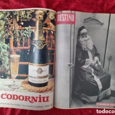 Coleccionismo de Revista Destino: REVISTA DESTINO ENCUADERNADA. AÑO 1964. 5 TOMOS DEL NÚMERO 1378-1430.