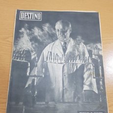 Coleccionismo de Revista Destino: REVISTA DESTINO AÑO 1958 Nº1098 TABACO Y CANCER