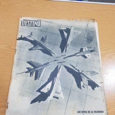 Coleccionismo de Revista Destino: REVISTA DESTINO AÑO 1958 Nº1090 LOS REYES DE LA VELOCIDAD