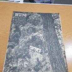 Coleccionismo de Revista Destino: REVISTA DESTINO AÑO 1958 Nº1095 MIRÓ PINTA PARA LA UNESCO