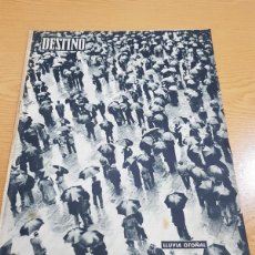 Coleccionismo de Revista Destino: REVISTA DESTINO AÑO 1958 Nº1111 LLUVIA OTOÑAL