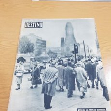 Coleccionismo de Revista Destino: REVISTA DESTINO AÑO 1958 Nº1113 BERLIN, LA CIUDAD DIVIDIDA
