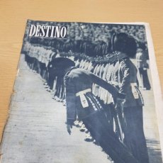 Coleccionismo de Revista Destino: REVISTA DESTINO AÑO 1957 Nº1037 VERANO IMPREVISTO