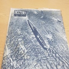 Coleccionismo de Revista Destino: REVISTA DESTINO AÑO 1957 Nº1014 EL MISTERIOSO NAUTILUS
