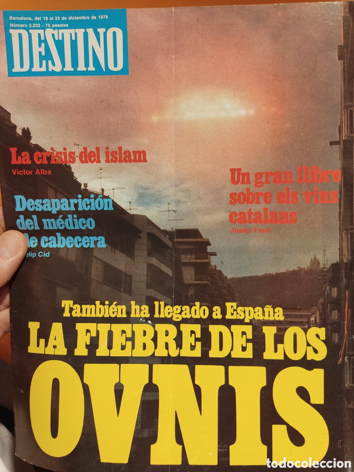 Coleccionismo de Revista Destino: Revista destino ejemplares 2160 a 2202 excepto 2184 a&ntilde;o 1979