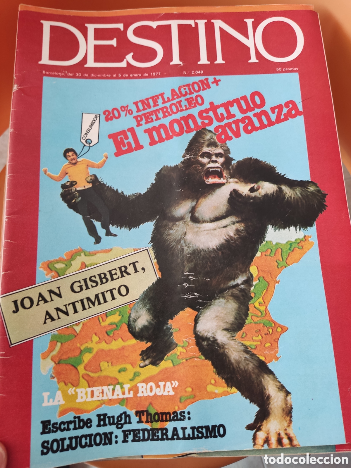 Coleccionismo de Revista Destino: Revista Destino (1977) ejemplares 2048 a 2098