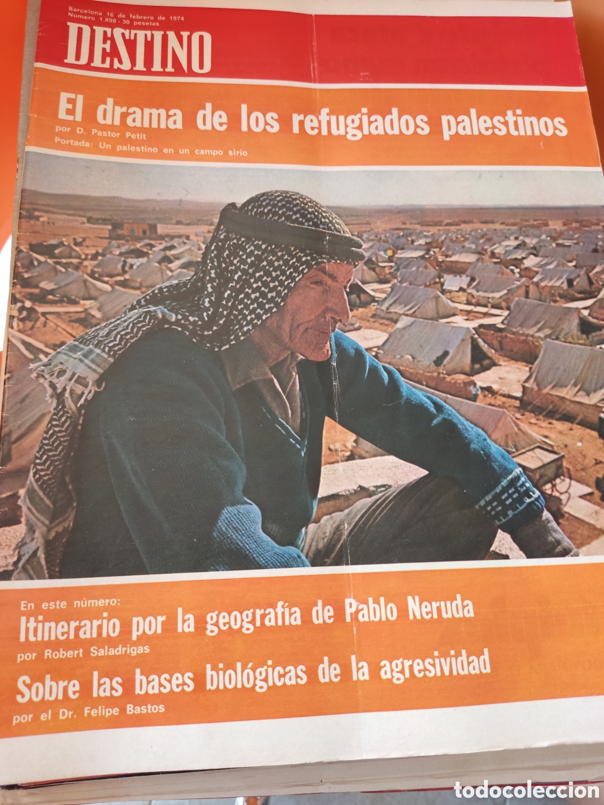 Sammeln von Zeitschriften Destino: Revista DESTINO (1974) nros.1892 a 1943 menos 1933