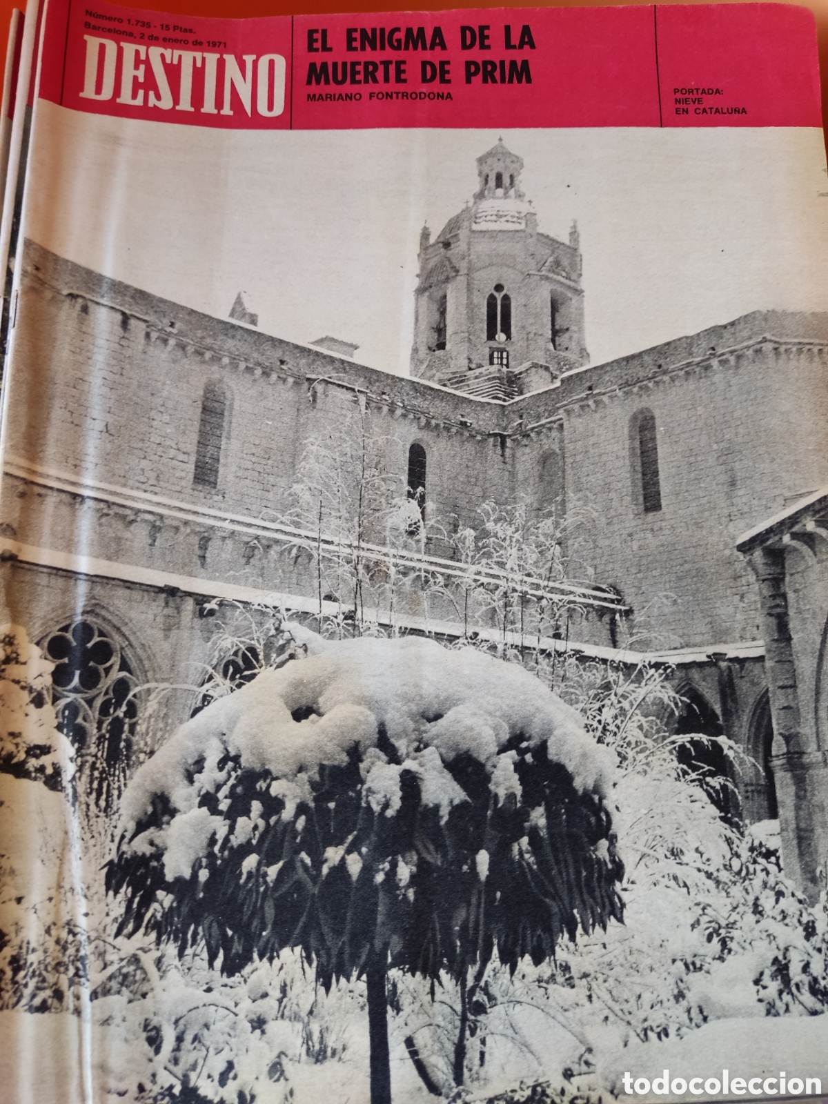 Coleccionismo de Revista Destino: Revista DESTINO (1971) nros.1735 a 1786