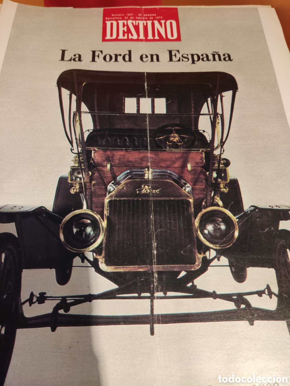 Coleccionismo de Revista Destino: Revista DESTINO (1973) nros.1840-1891 fatan 1842,1861,1880